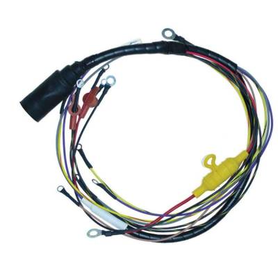 Rareelectrical - Motor Cable Wiring Harness Compatible With 1989-1991 Mercury Mariner 135-200Hp V6 2-Stroke 40 Amp