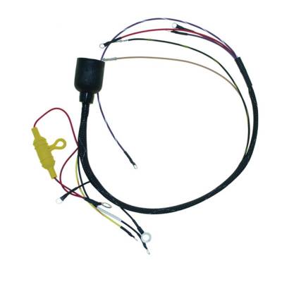 Rareelectrical - Wiring Harness 1979-1984 Compatible With Johnson Evinrude 65Hp 70Hp 75Hp 3-Cyl Cross Flow 2-Stroke