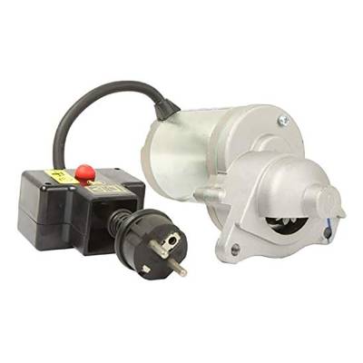 Rareelectrical - OEM Grade 220V Starter Motor Compatible With Subaru 287Cc Snow Blower Engine Ex27 12 Teeth