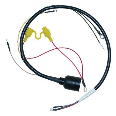 Rareelectrical - Wiring Harness 1982-1984 Compatible With Johnson Evinrude 25Hp 35Hp 2-Cyl Cross Flow 2-Stroke