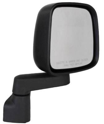 Rareelectrical - New Right Passenger Side Door Mirror Compatible With 2003-2006 Jeep Wrangler Ch1321259 55395060Ad