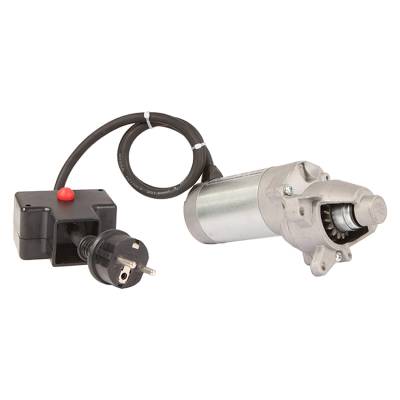 Rareelectrical - 230V Ac Snow Blower Starter Motor Compatible With Toro Lct Engine 17 Teeth Ccw Pmdd European 230V