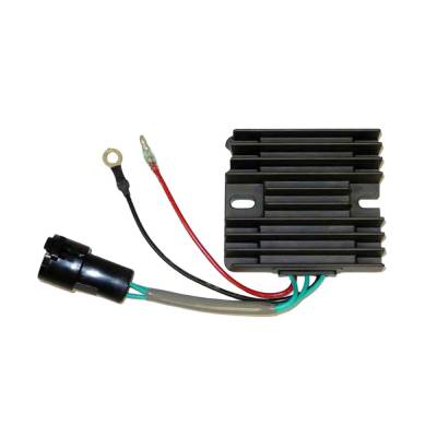 Rareelectrical - Regulator Rectifier Compatible With 1999-2003 Yamaha F80 F100hp 2003-2005 F75 F90hp 4-Stroke
