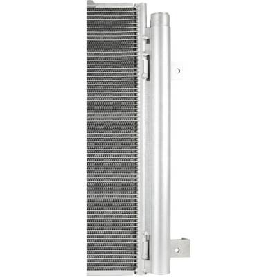 Rareelectrical - A/C Condenser Compatible With 2009 Kia Borrego 3.8L V6 Ex Lx Parallel Flow Aluminum With Integrated