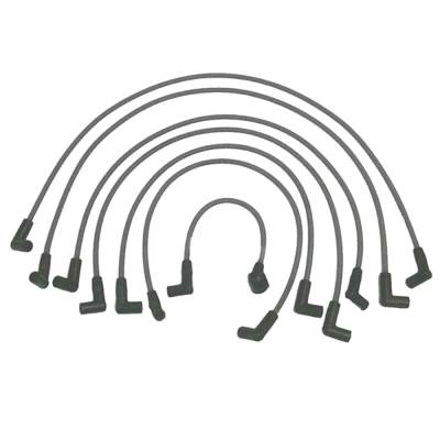 Rareelectrical - Ignition Cable Set Compatible With Mercruiser V8 350 Mag Mpi Volvo Penta V8 Gxi Sterndrive Motor