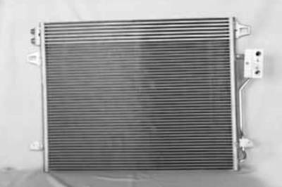 Rareelectrical - A/C Condenser Compatible With 2008-2020 Chrysler Town & Country Dodge Grand Caravan Volkswagen