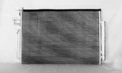Rareelectrical - Ac Condenser Assembly Compatible With 2008-2015 Chevrolet Saturn Vue Sport OEM Reciever/Drier