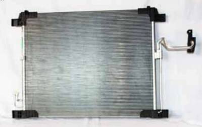 Rareelectrical - New A/C Condenser Compatible With 2008-2017 Infiniti Ex35 Infiniti Ex37 Infiniti Fx35 Infiniti Fx50