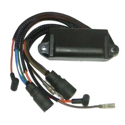 Rareelectrical - Ignition Power Pack Cd2 Sl 6700 Rpm Slow Module Compatible With Johnson Evinrude 40Hp 50Hp 2-Cyl