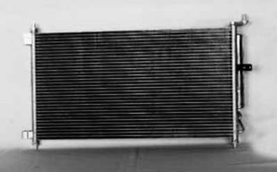 Rareelectrical - New A/C Condenser Compatible With 2007-2014 Nissan Cube Nissan Versa 1.8L 1.6L L4 Ni3030163