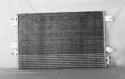 Rareelectrical - A/C Condenser Compatible With 2007-2014 Chrysler 200 Chrysler Sebring Dodge Avenger Dodge Caliber