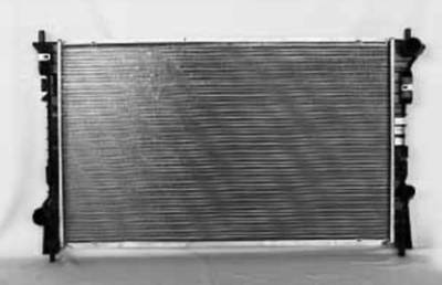 Rareelectrical - New Radiator Compatible With 2008-2014 Ford Edge 2010-2012 Ford Taurus 2008-2009 Ford X 2009-2012