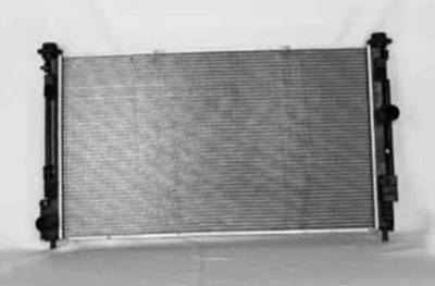 Rareelectrical - New Radiator Compatible With 2011-2014 Chrysler 200 2007-2010 Sebring Dodge Avenger 2007-2012