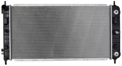 Rareelectrical - Radiator Assembly Compatible With 2007-2010 Pontiac G6 2007-2008 Saturn Aura Chevrolet Malibu 3.5L