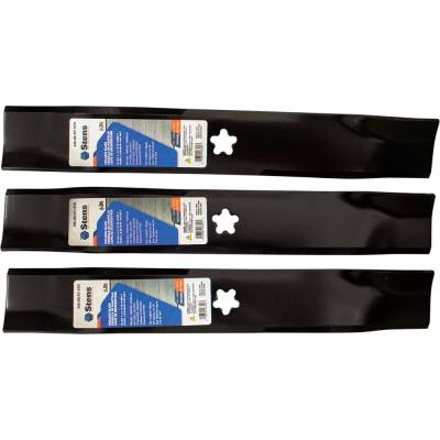 Rareelectrical - Mulching Blade 16-5/8 In 5 Pt Star 2-1/2 Wide Compatible With Husqvarna Yth2148 Yth2748 Gth2248