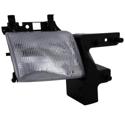 Rareelectrical - Headlight Compatible With 1998-2003 Dodge B1500 B2500 B3500 Ram 1500 Van Ram 2500 Van Ram 3500 Van