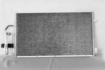 Rareelectrical - New A/C Condenser Compatible With 2000-2004 Saturn L100 Saturn L200 Saturn L300 Saturn Ls Saturn Ls1