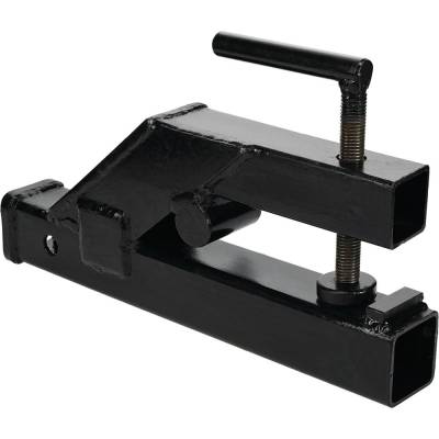 Rareelectrical - Bucket Clamp Trailer Hitch Receiver Compatible With Tractor Skid Steer Front Loader Bucket 2 Inch