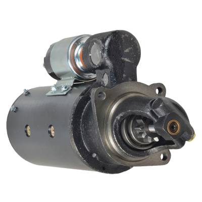 Rareelectrical - New 12V Starter Motor Compatible With International 766 806 856 966 1066 Tractor Ihc D-360 D-361