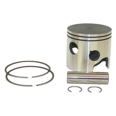 Rareelectrical - Piston Kit .030 Over Starboard Compatible With 1976-2005 Mercury Mariner V6 2.0L 2-Stroke 135Hp