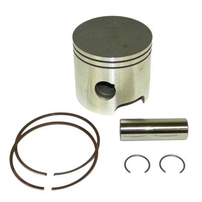 Rareelectrical - Piston Kit .030 Over Compatible With 1991-1997 Mercury Mariner 50Hp 60Hp 3-Cylinder Loop Charged