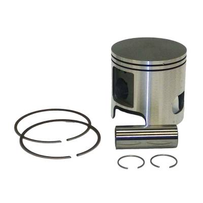 Rareelectrical - Piston Kit .020 Over Starboard Compatible With 1990-2004 Yamaha V6 76 Degree 225Hp 250Hp Carbureted