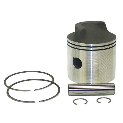 Rareelectrical - Piston Kit .030 Over Compatible With 1996-2000 Force 75Hp 90Hp 120Hp Top Guided 3.405" Bore 2-Stroke