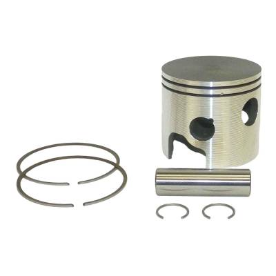Rareelectrical - Piston Kit .040 Over Port Compatible With 1976-2005 Mercury Mariner V6 2.0L 2-Stroke 135Hp 150Hp