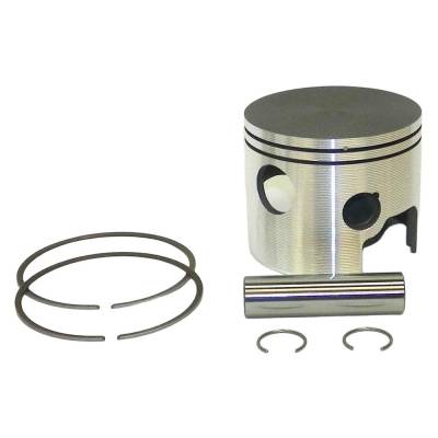 Rareelectrical - Piston Kit .020 Over Compatible With 1994-2008 Mercury Mariner 115Hp 125Hp 4-Cyl Loop Charged 3.520"