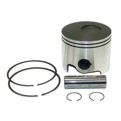 Rareelectrical - Forged Port Piston Kit .020 Over Compatible With 2000-2005 Evinrude Johnson V6 3.3L Ficht Ram