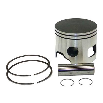 Rareelectrical - Forged Port Piston Kit .020 Over Compatible With 2001-2015 Yamaha V6 2.6L Hpdi 150Hp 175Hp 200Hp