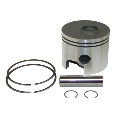 Rareelectrical - Forged Port Piston Kit .020 Over Compatible With 1998-1999 Mercury V6 2.5L Optimax 135-175Hp