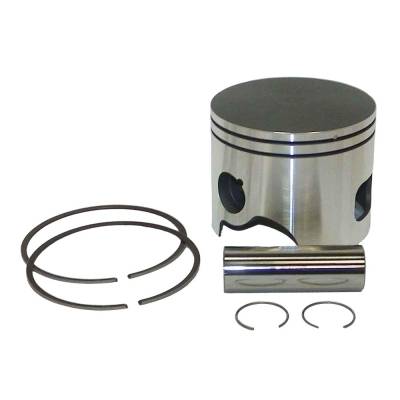 Rareelectrical - Forged Starboard Piston Kit .020 Over Compatible With 2001-2015 Yamaha V6 2.6L Hpdi 150Hp 175Hp
