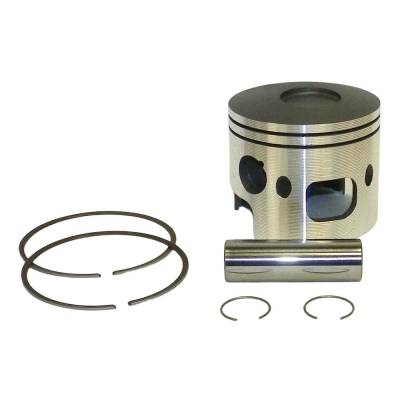 Rareelectrical - Port Side Piston Kit Compatible With 1999-2001 Evinrude Johnson V6 3.0L Ficht Ram 200-250Hp Di