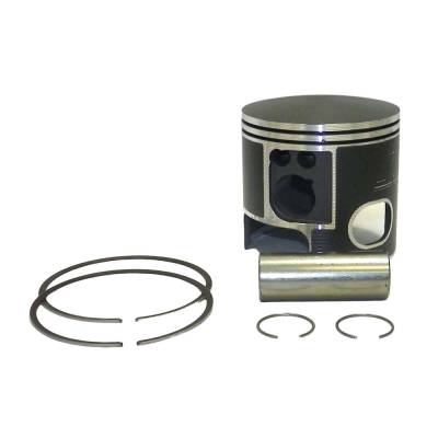 Rareelectrical - Forged Port Piston Kit .040 Over Compatible With 2003-2015 Yamaha V6 3.3L Hpdi 225Hp 250Hp 300Hp