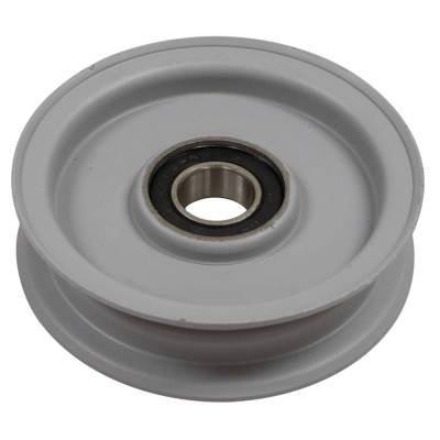 Rareelectrical - Heavy Duty Flat Idler Pulley Compatible With Toro 38595 38610 38614 38620 38621 38622 38624 38629