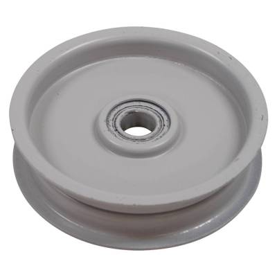 Rareelectrical - Heavy Duty Flat Idler Pulley Compatible With Toro Groundsmaster 300 325D 327 328D 332D 345 500 72 In