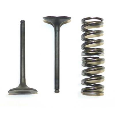Rareelectrical - Exhaust Valve Compatible With 2008-2025 Suzuki Rm-Z450 449Cc 4-Stroke Dohc Liquid-Cooled Ti To Steel