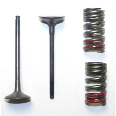 Rareelectrical - Exhaust Valve Compatible With 2004-2016 Kawasaki / Suzuki Kx250f Rm-Z250 249Cc 4-Stroke Dohc