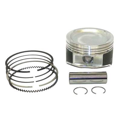 Rareelectrical - Piston Kit Compatible With 1999-2018 Yamaha F80 F100 80Hp 100Hp F75 F90 75Hp 90Hp 4-Cylinder
