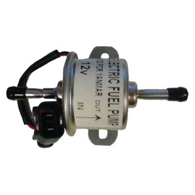 Rareelectrical - 12V Electric Fuel Pump Compatible With Kubota Rd411-51353 L3301dt L3301f L3560dt L3560gst Kx018-4