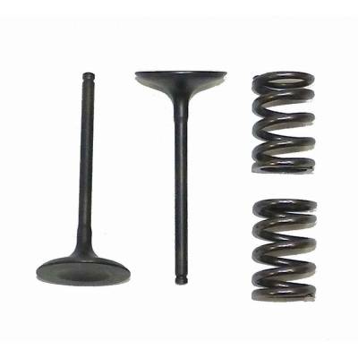 Rareelectrical - Intake Valve Compatible With 2005-2006 Suzuki Rm-Z450 449Cc 4-Stroke Dohc Liquid-Cooled Ti To Steel