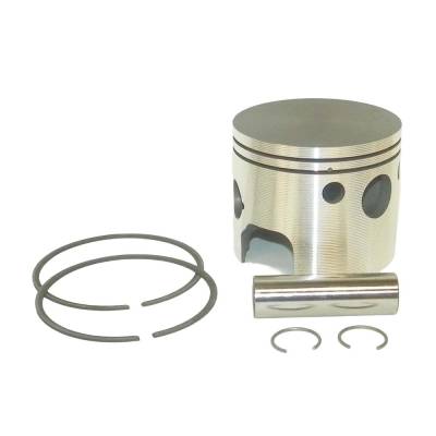 Rareelectrical - Piston Kit .010 Over Starboard Compatible With 1978-1992 Mercury Mariner 150-225Hp 2.4L V6 2-Stroke