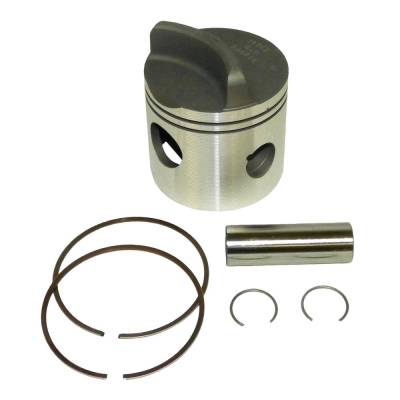 Rareelectrical - Outboard Piston Kit Port & Starboard Standard Compatible With 1970-1996 Mercury 35-135Hp Cross Flow