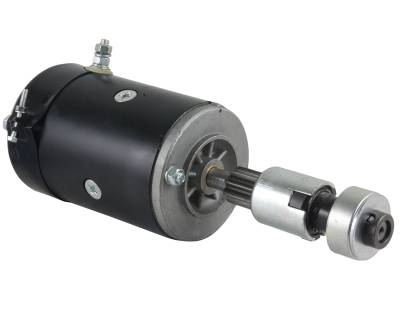 Rareelectrical - 6V Starter With Drive Compatible With 1942-1947 Ford 2N 1947-1952 8N 1939-1943 9N Tractor 4-Cylinder
