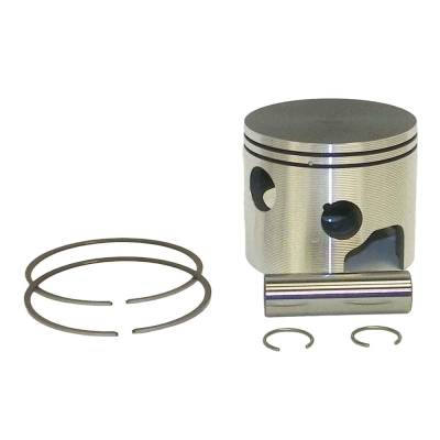 Rareelectrical - Piston Kit .040 Over Port Compatible With 1987-1991 Mercury/Mariner 70-115Hp 3/4-Cyl Looper 2-Stroke
