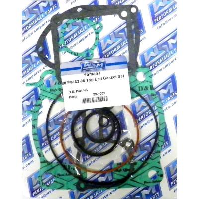 Rareelectrical - Gasket Kit Compatible With 1985-2001 2002-2008 Yamaha Yfm80r Raptor 80 Badger Grizzly 80 Moto-4 80Cc