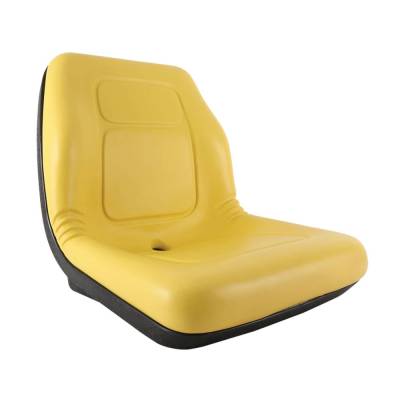 Rareelectrical - High Back Seat Compatible With John Deere 415 425 445 455 Lt133 Lt155 Lt166 Sst15 Sst16 Husqvarna