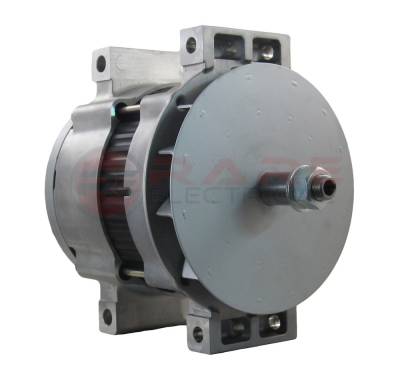 Rareelectrical - New Brushless 24V 150A Pad Mount Alternator Compatible With Caterpillar Wheel Loader 950K 962M 966M