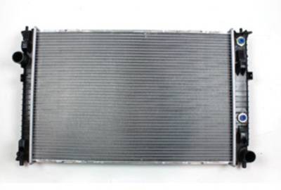 Rareelectrical - Radiator Assembly Compatible With 2006-2009 Mercury Ford Lincoln Milan Fusion Zephyr 2.3L 3.0L OEM